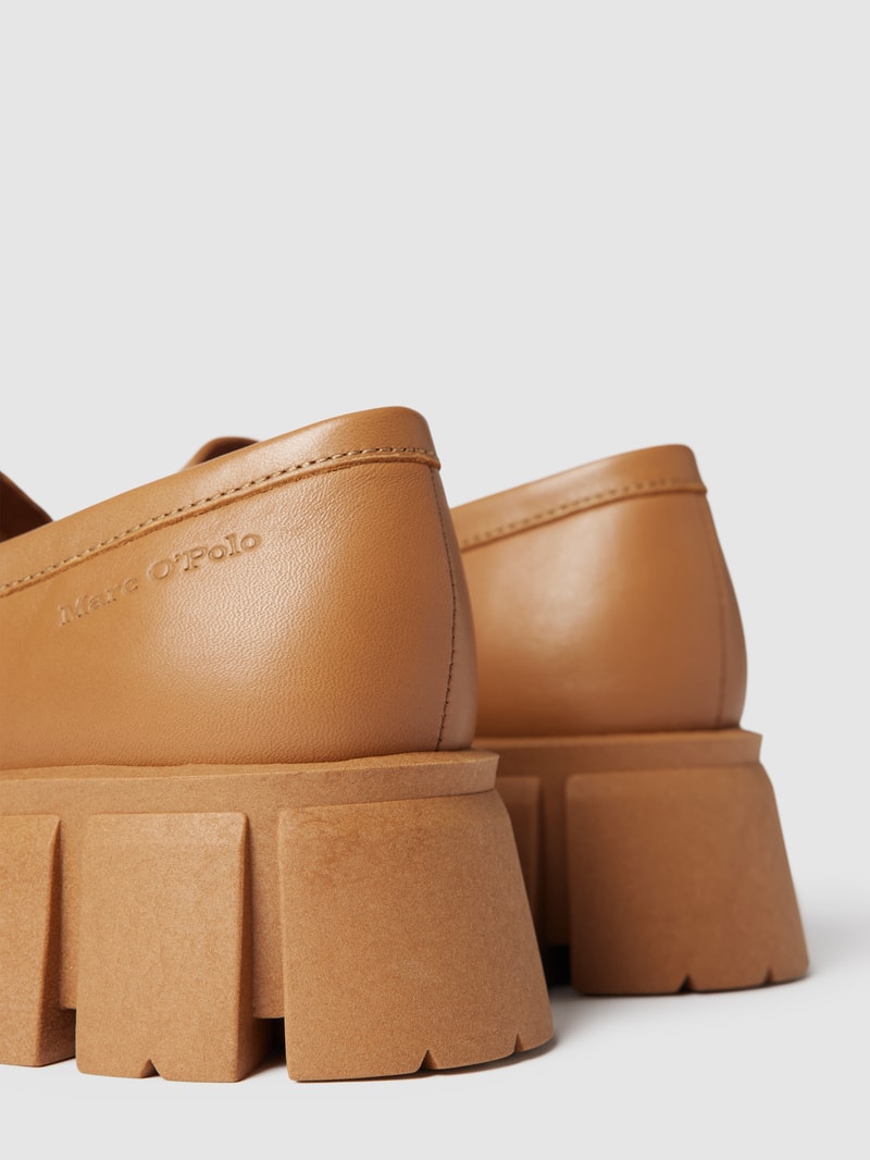 Tassel-Loafer mit Quasten in camel
