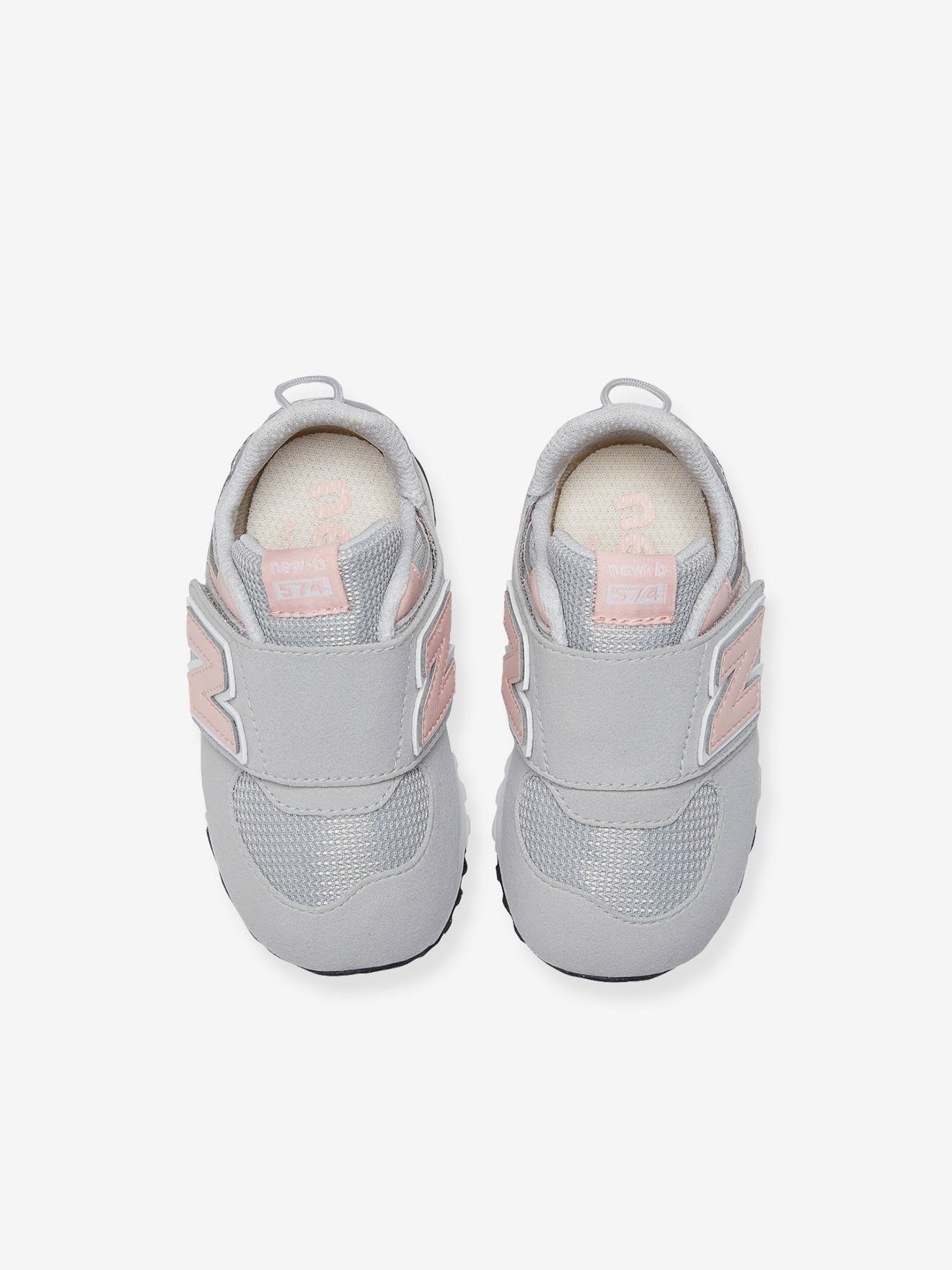 New Balance Baby Klett-Sneakers NW574PK NEW BALANCE - mausgrau