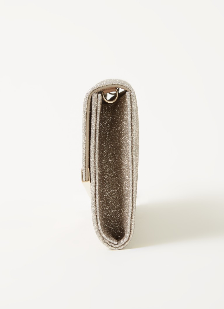 Jimmy Choo Emmie clutch with glitter