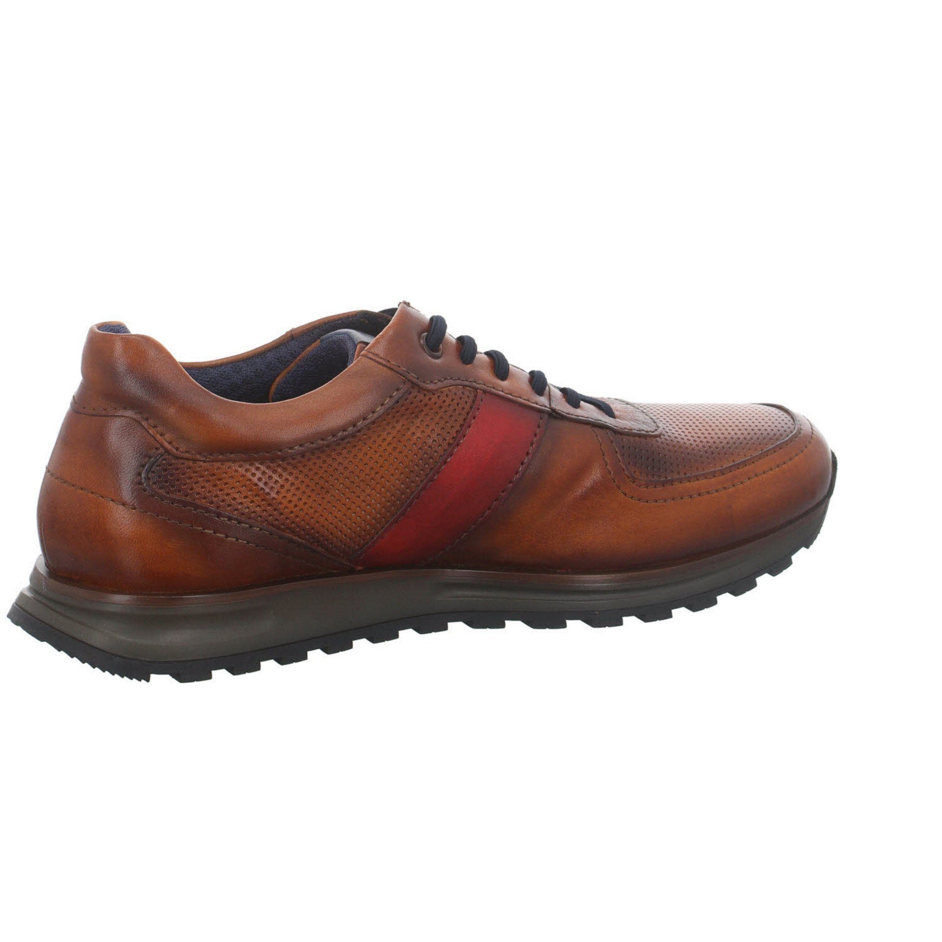 bugatti Herren Schnürhalbschuhe Sneaker Schnürschuh Glattleder