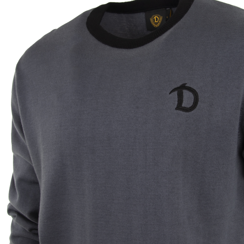 Strickpullover-Sweater D grau