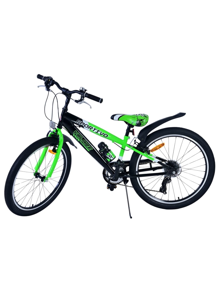Volare Kinderfahrrad Sportivo für Jungen 24 Zoll Kinderrad in Grün 7-Gänge 3 Jahre günstig kaufen onesize