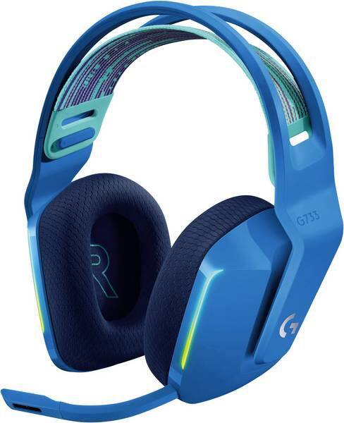 LOGITECH G733 Kabellos Stereo Kopfhörer Mikrofon Blau