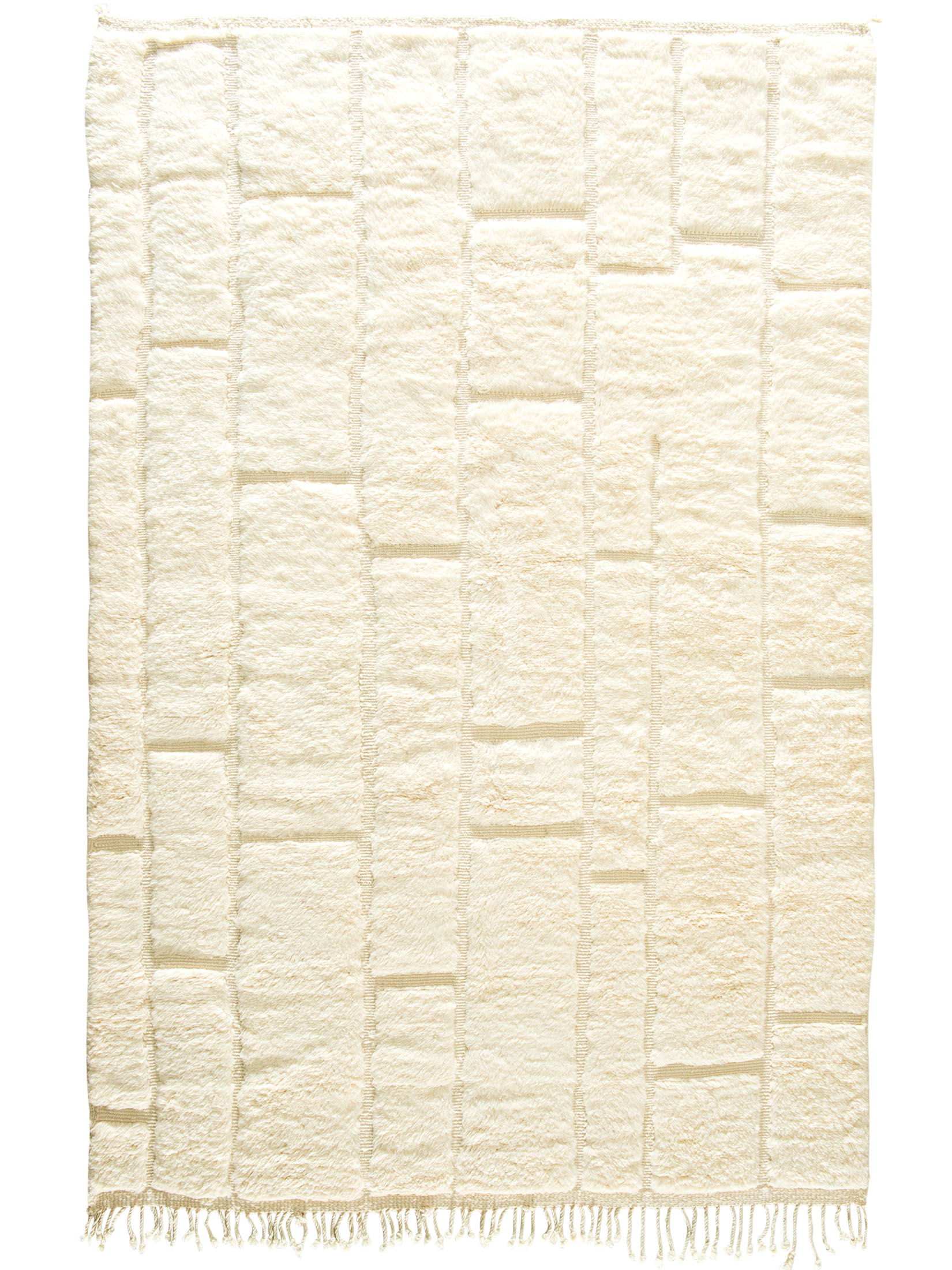 Beni Ourain ca. 214 x 310 cm, Unikat / Einzelstück