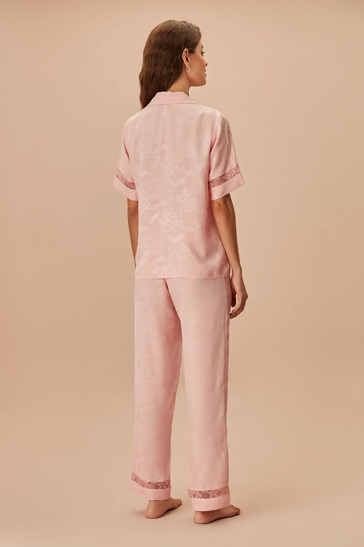 SUWEN  Diana Maskulines Pyjama-Set