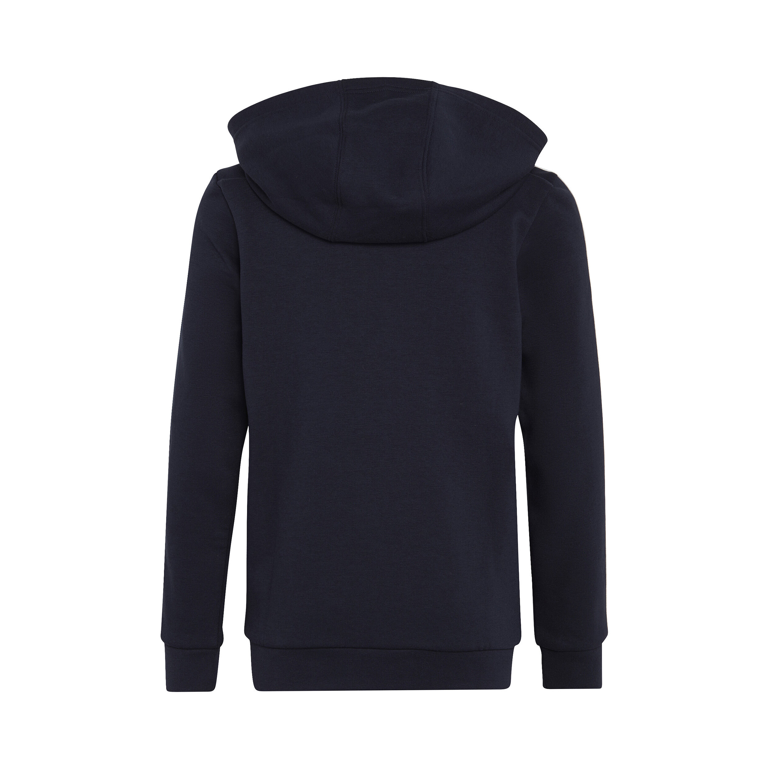 3-Stripes Fleece Full-Zip Sweatjacke Jungen - Dunkelblau, Weiß