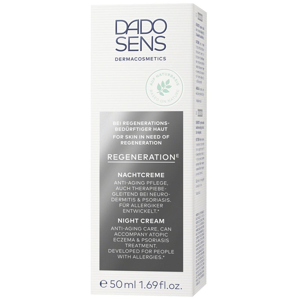 DADO SENS REGENERATION E Nachtcreme 50 ml