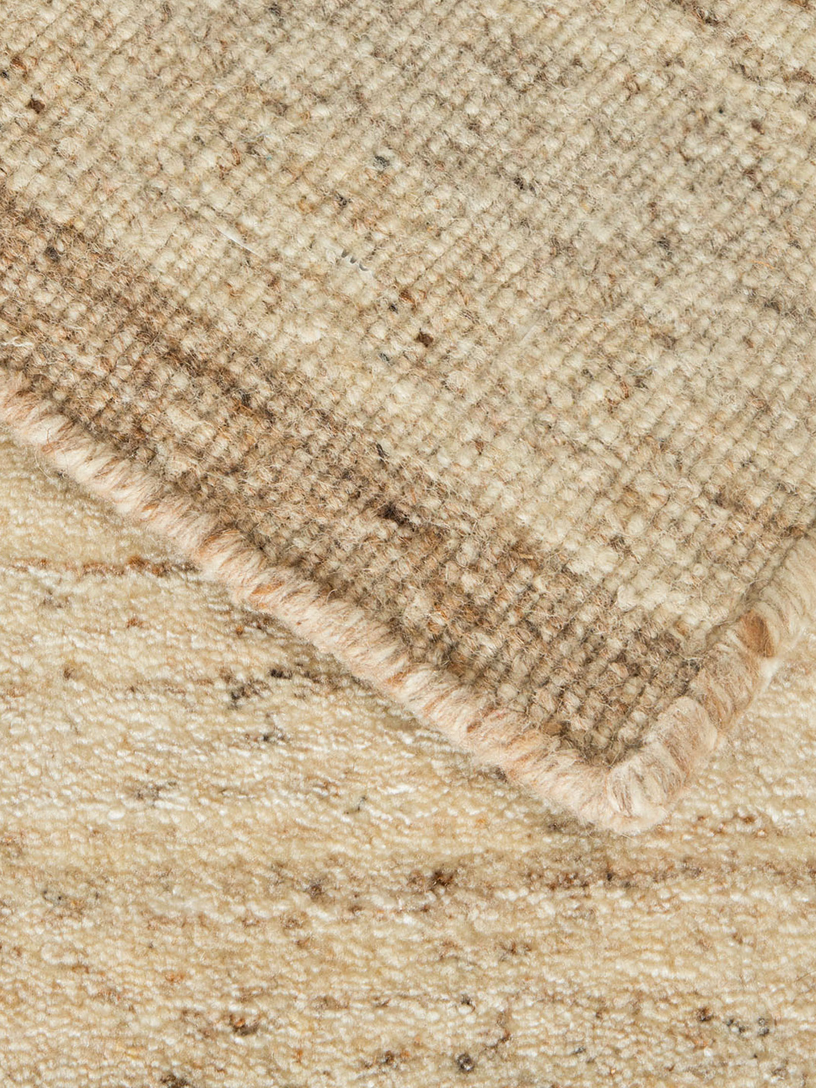 Makanpur Woll-Teppich, Sand Grey