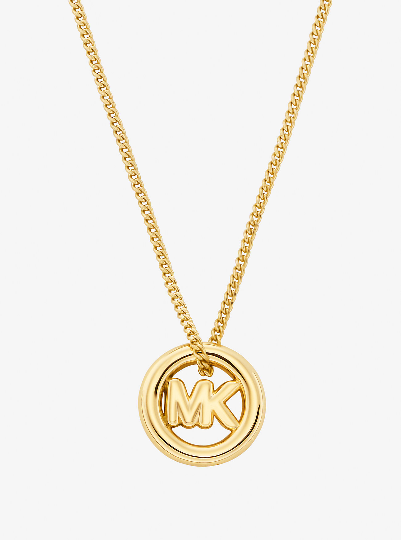 Logo Charm Halskjede - GULL