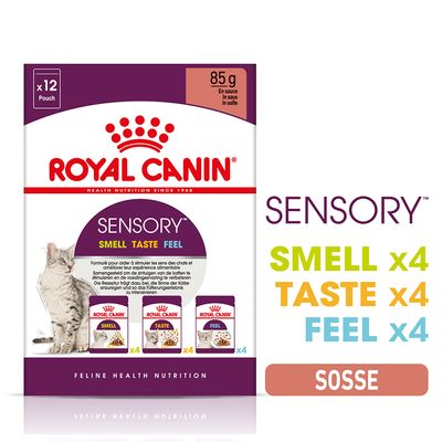 Royal Canin Sensory Smell Taste Feel Multipack in Soße