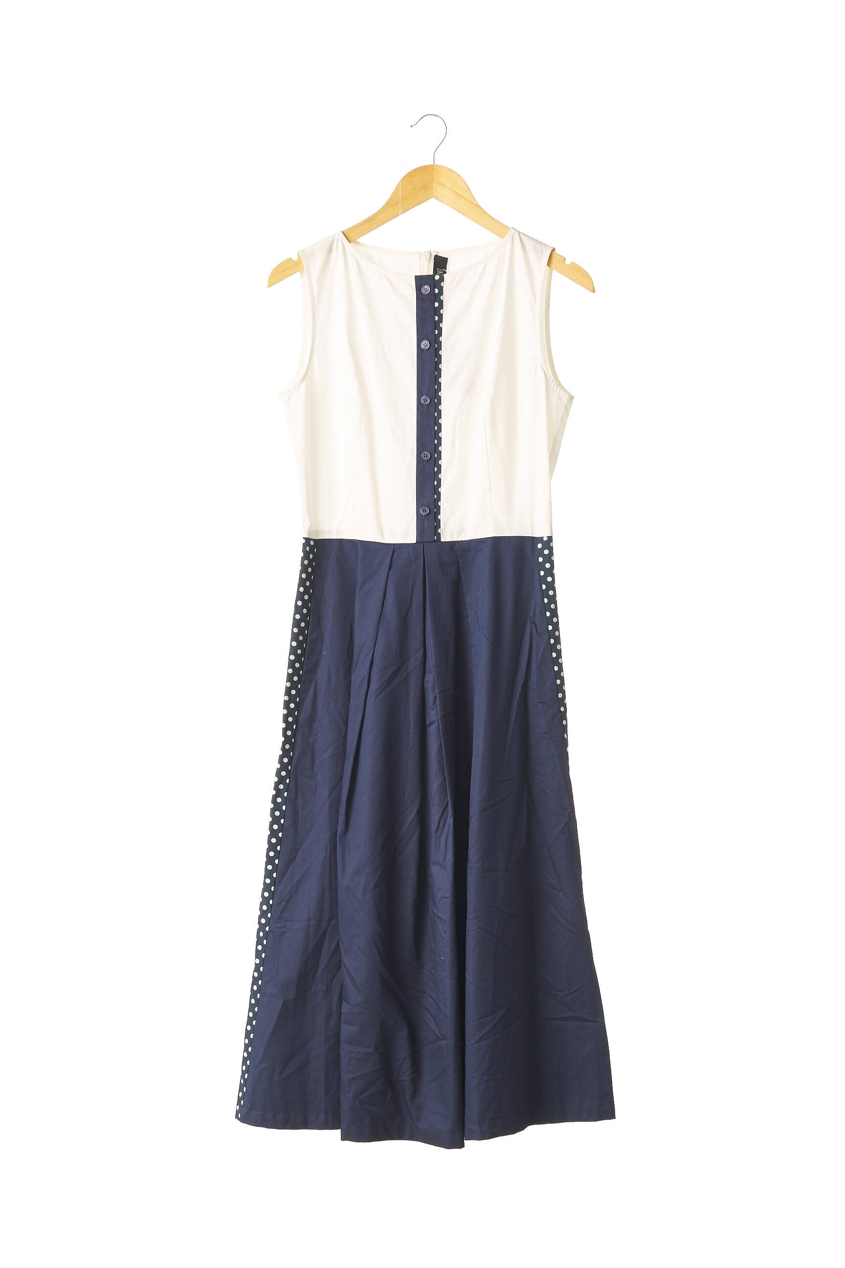 Poustovit Robes Mi Longues Femme couleur bleu