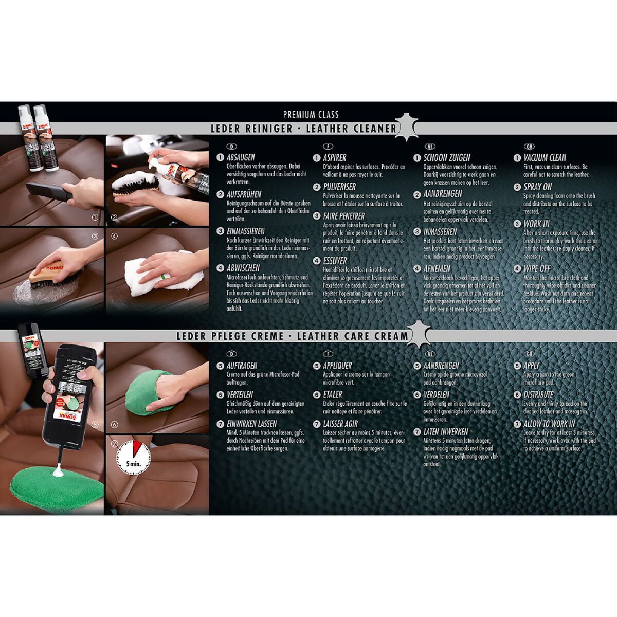 SONAX PREMIUM CLASS LederPflegeSet