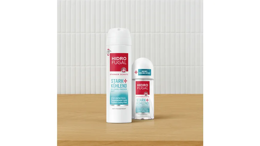 HIDROFUGAL Deo Spray Stark & Kühlend Anti-Transpirant 150 ml