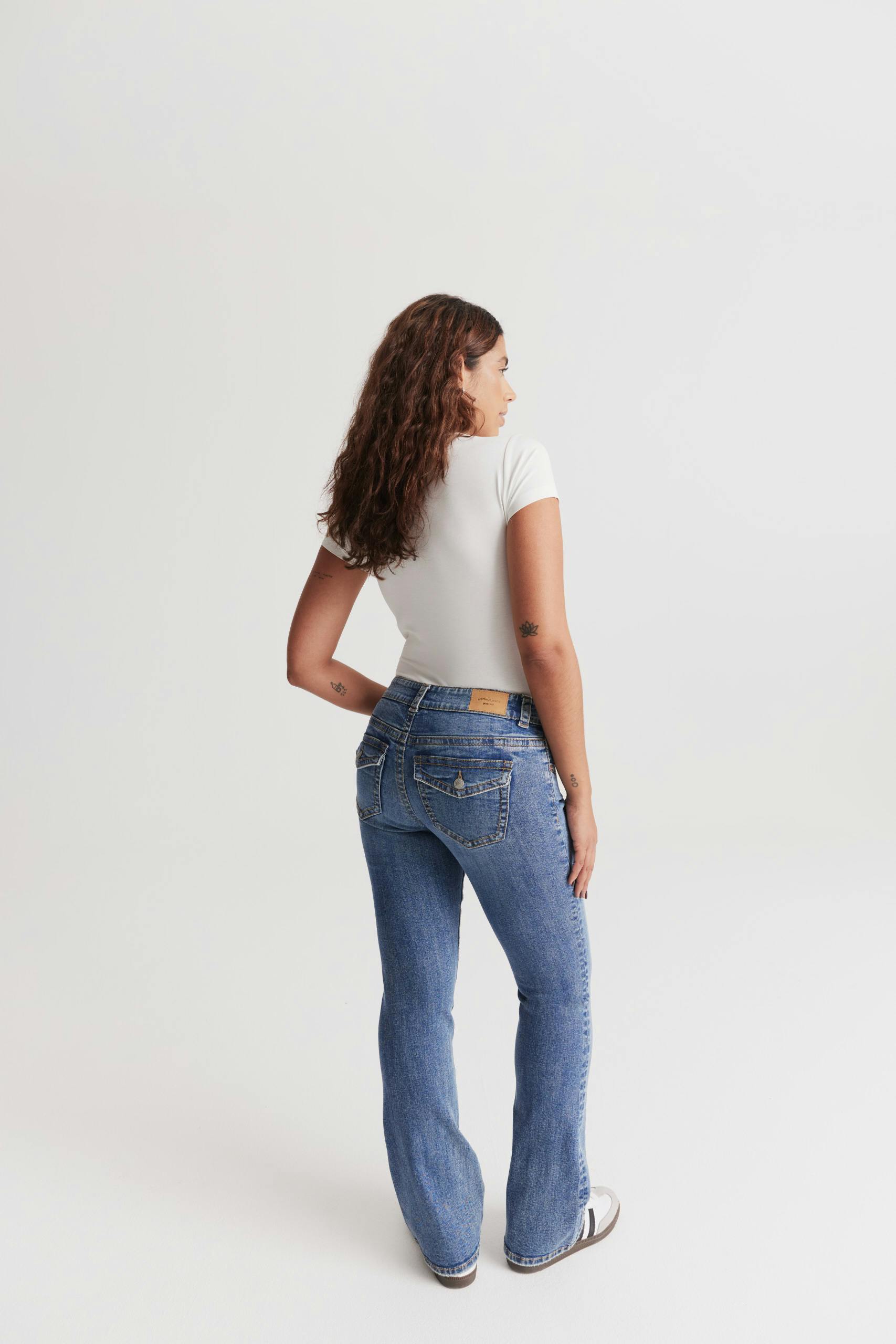Y2k low bootcut jeans