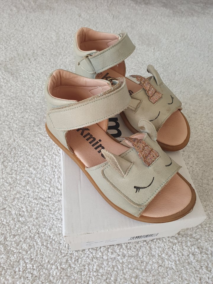 kmins Leder-Sandalen in Türkis günstig kaufen 28