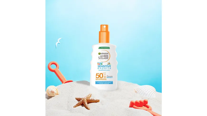 Garnier Ambre Solaire Sensitive Kids Sonnenspray LSF50+ 150 ml