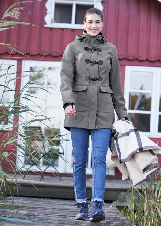 Duffle-Jacke aus Softshell