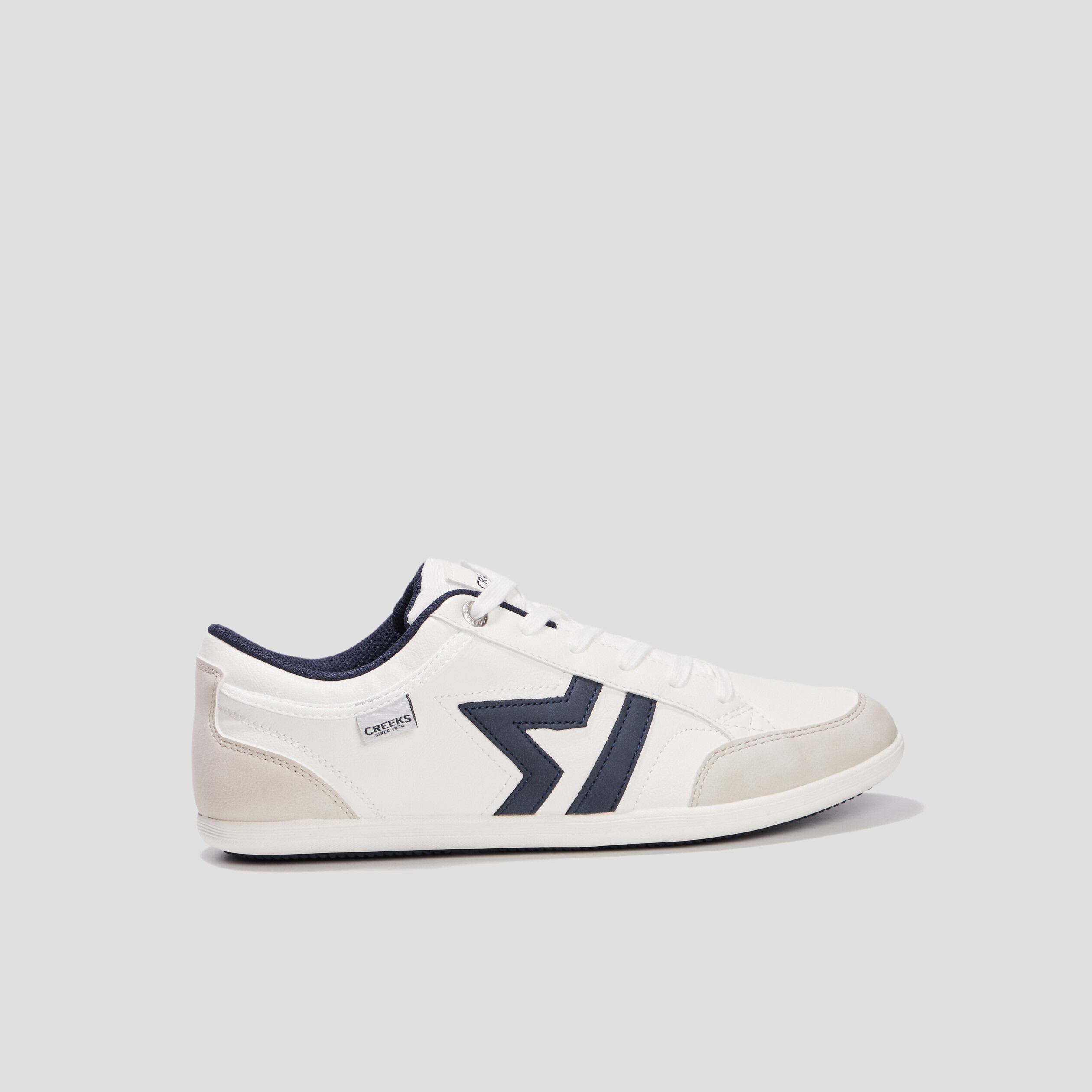 Tennis Creeks blanc homme | La Halle