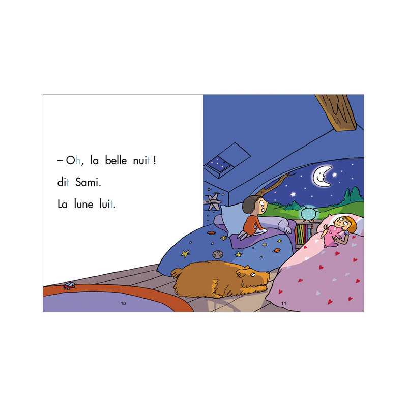 Livre Sami et Julie La nuit - Hachette Education