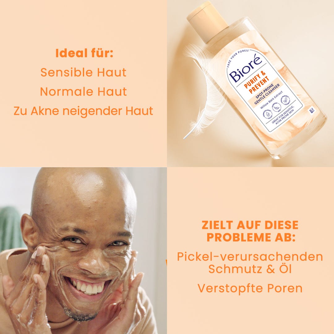 BIORÉ Purify & Prevent Cleanser 100 ml