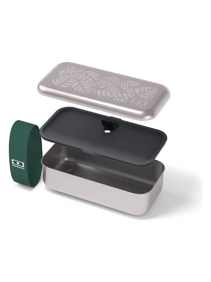Monbento 8tlg. Lunch-Set in Grün/ Schwarz günstig kaufen onesize
