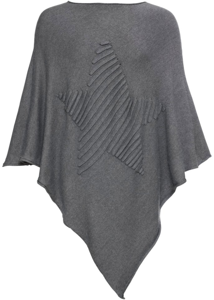 Poncho mit Stern