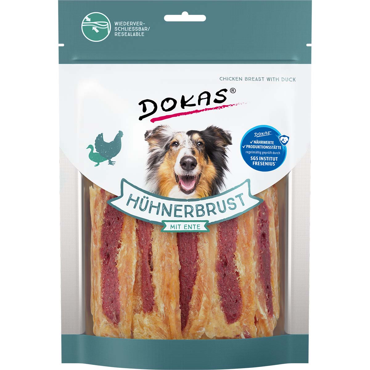 Dokas Hundesnack Hühnerbrust mit Ente günstig kaufen bei ZooRoyal