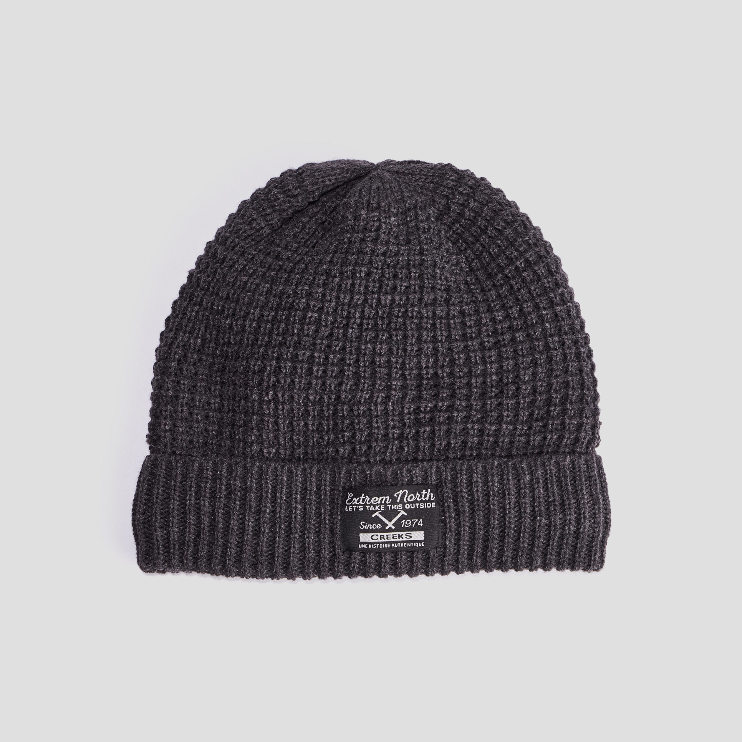 Bonnet Creeks gris foncé homme | La Halle