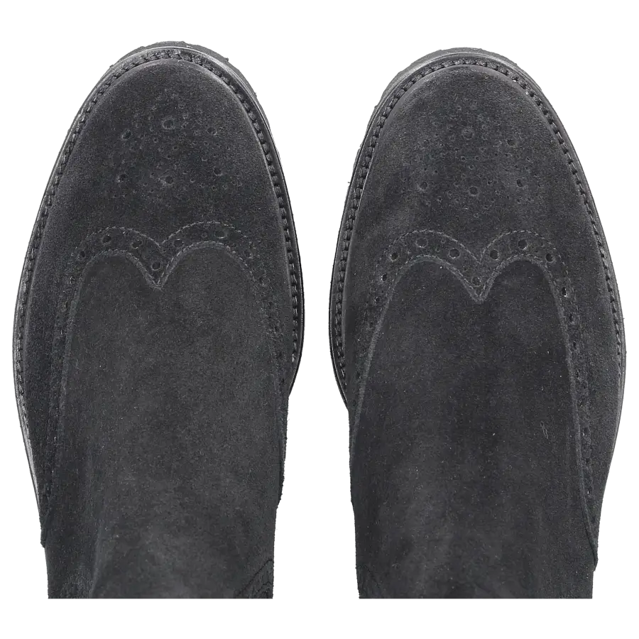 EN AVANT - Chelsea Boots D0600021-417 Veloursleder - schwarz
