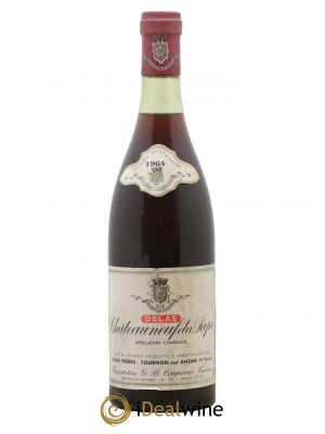 Châteauneuf-du-Pape Delas Freres 1964 - Lot de 1 Bouteille