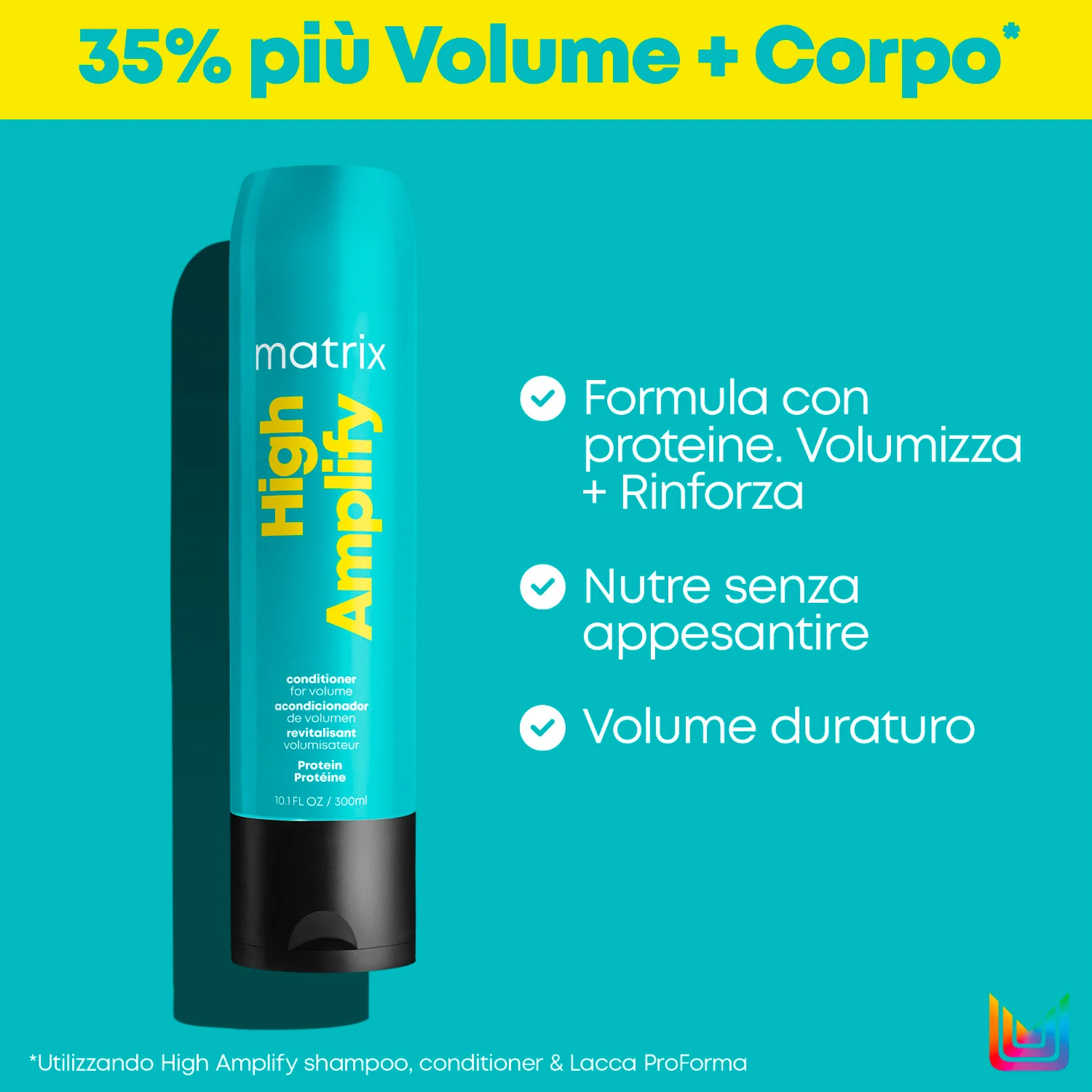 Acondicionador Total Results High Amplify - Acondicionador voluminizador para el cabello