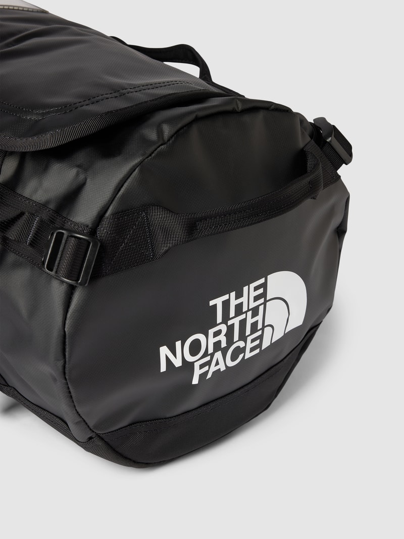 Sporttasche mit Label-Print Modell 'BASE CAMP DUFFEL XS' in schwarz