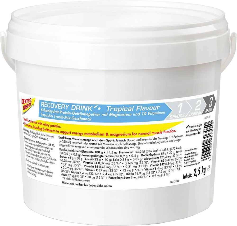 Dextro Energy Recovery Drink Tropical 2500g kaufen | Bike-Discount