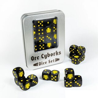 Orc Cyborks Dice Set