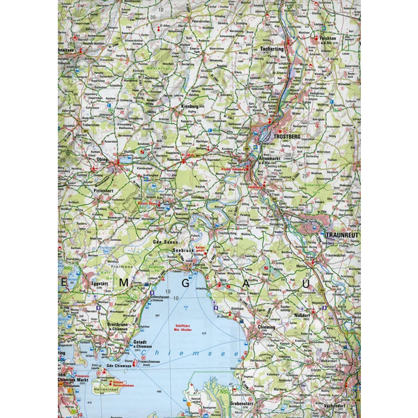 Chiemgau 1 : 100 000 - Wanderkarte