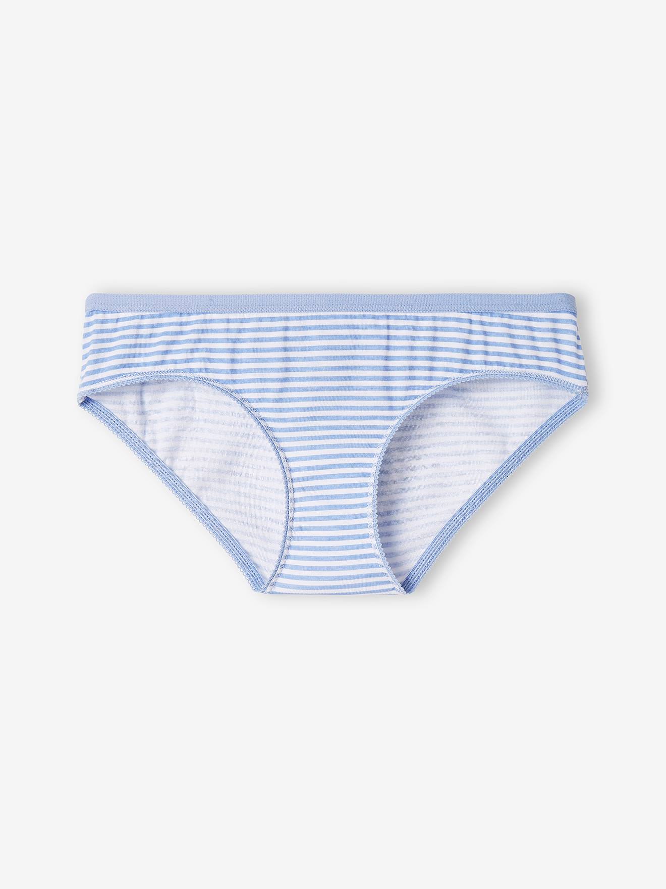 Lot de 5 culottes fille DS® Stitch bleu ciel
