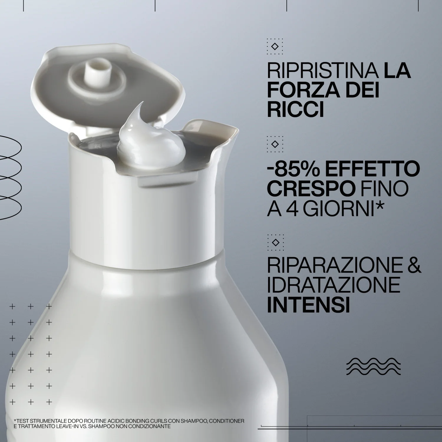 Kondicionér Acidic Bonding Curls bez silikónu - kondicionér pre definované kučery