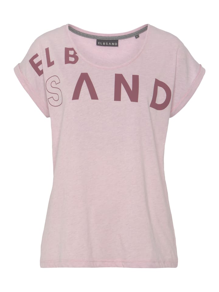 ELBSAND T-Shirt in rosa günstig kaufen