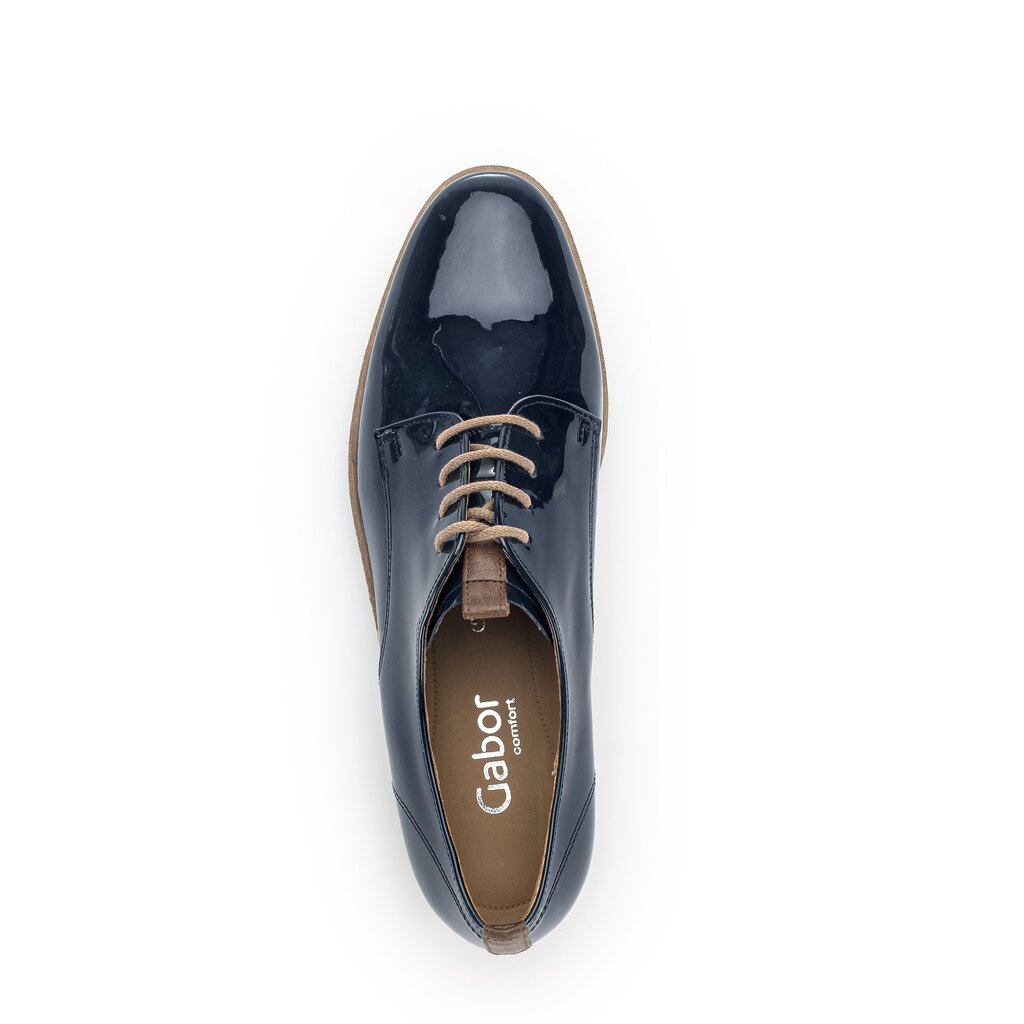Gabor comfort Schnürschuh blau