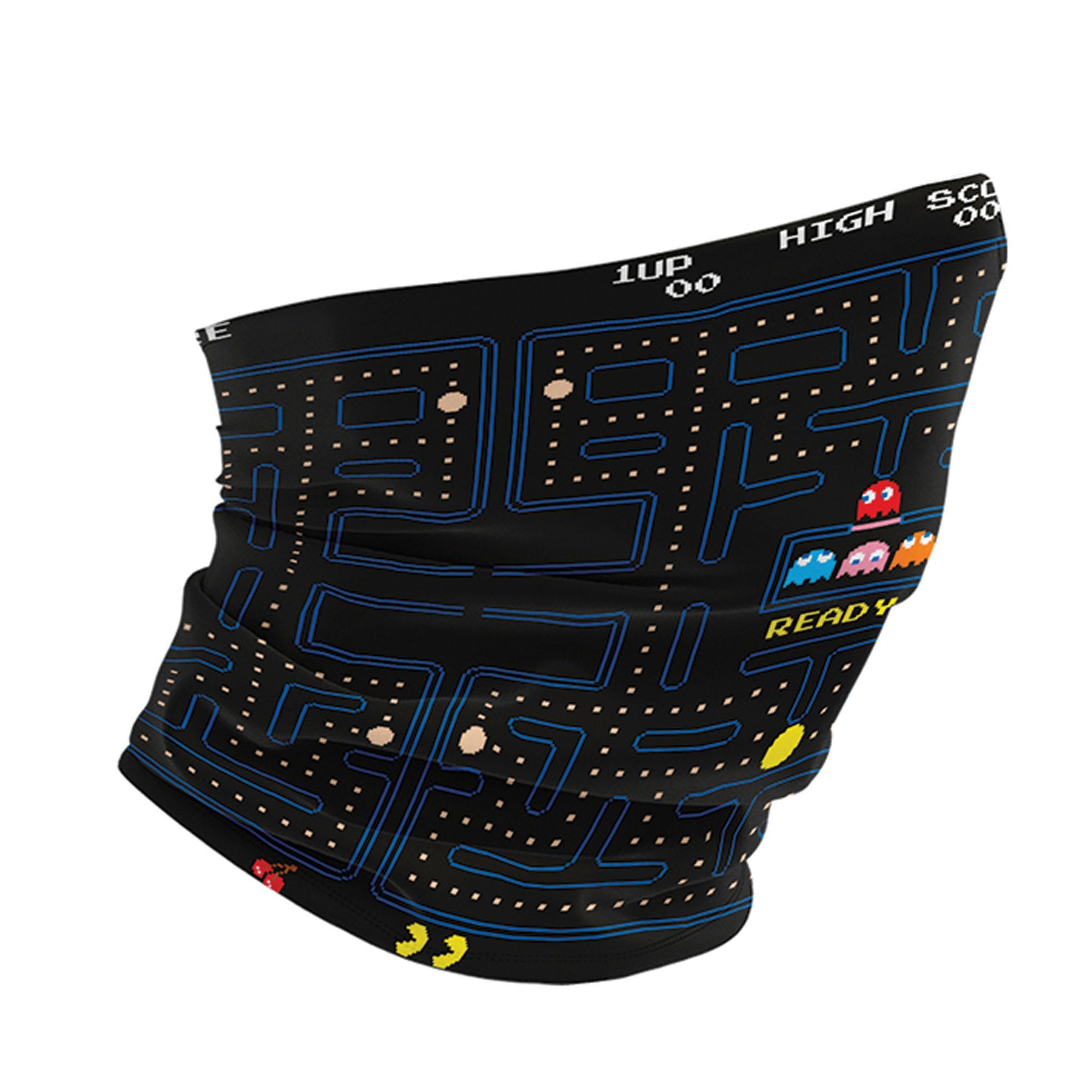 empireposter Multifunktionstuch Halstuch, Schlauchtuch - Pac-Man - Maze - Bandana - One Size