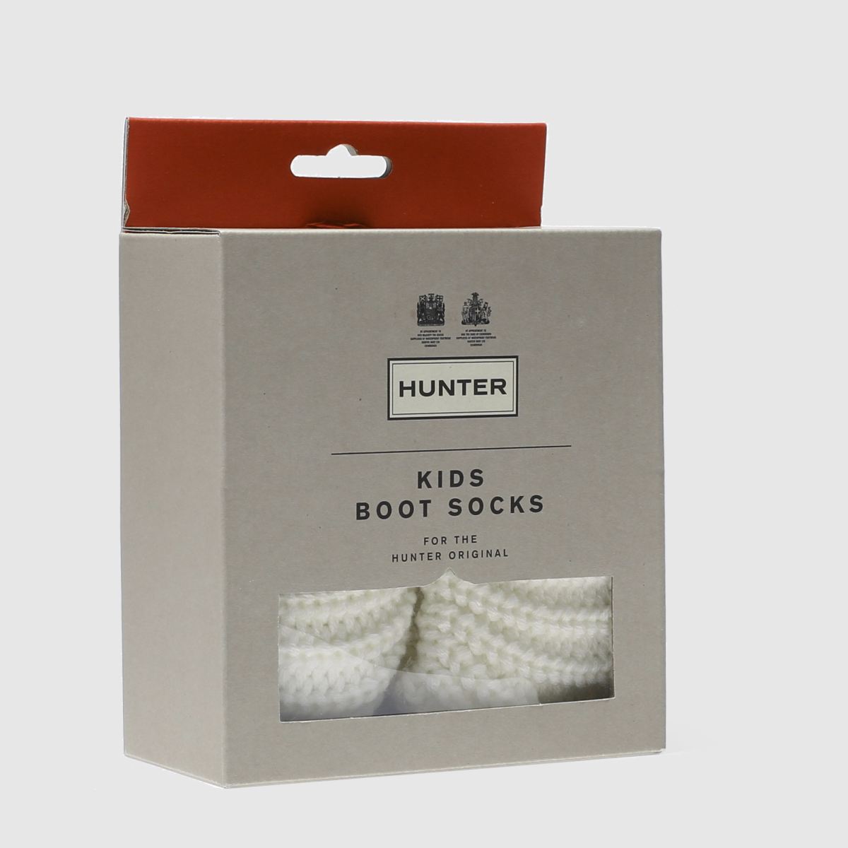 HUNTER BOOTS fehér gyerek fél kardigán zokni