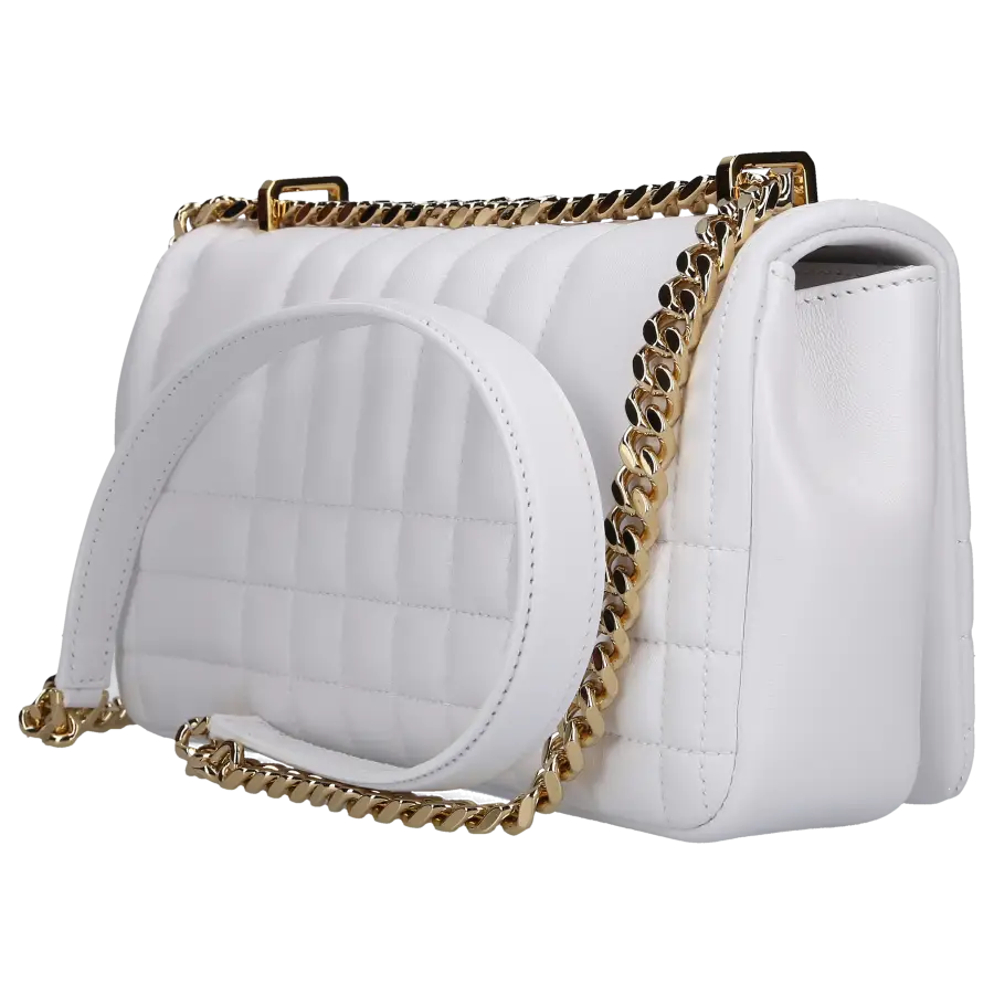 Burberry - Handtasche LOLA SMALL Kalbsleder - weiß