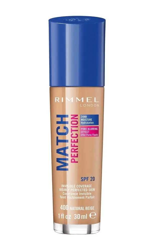 Rimmel Match Perfection tekući puder za lice, 400