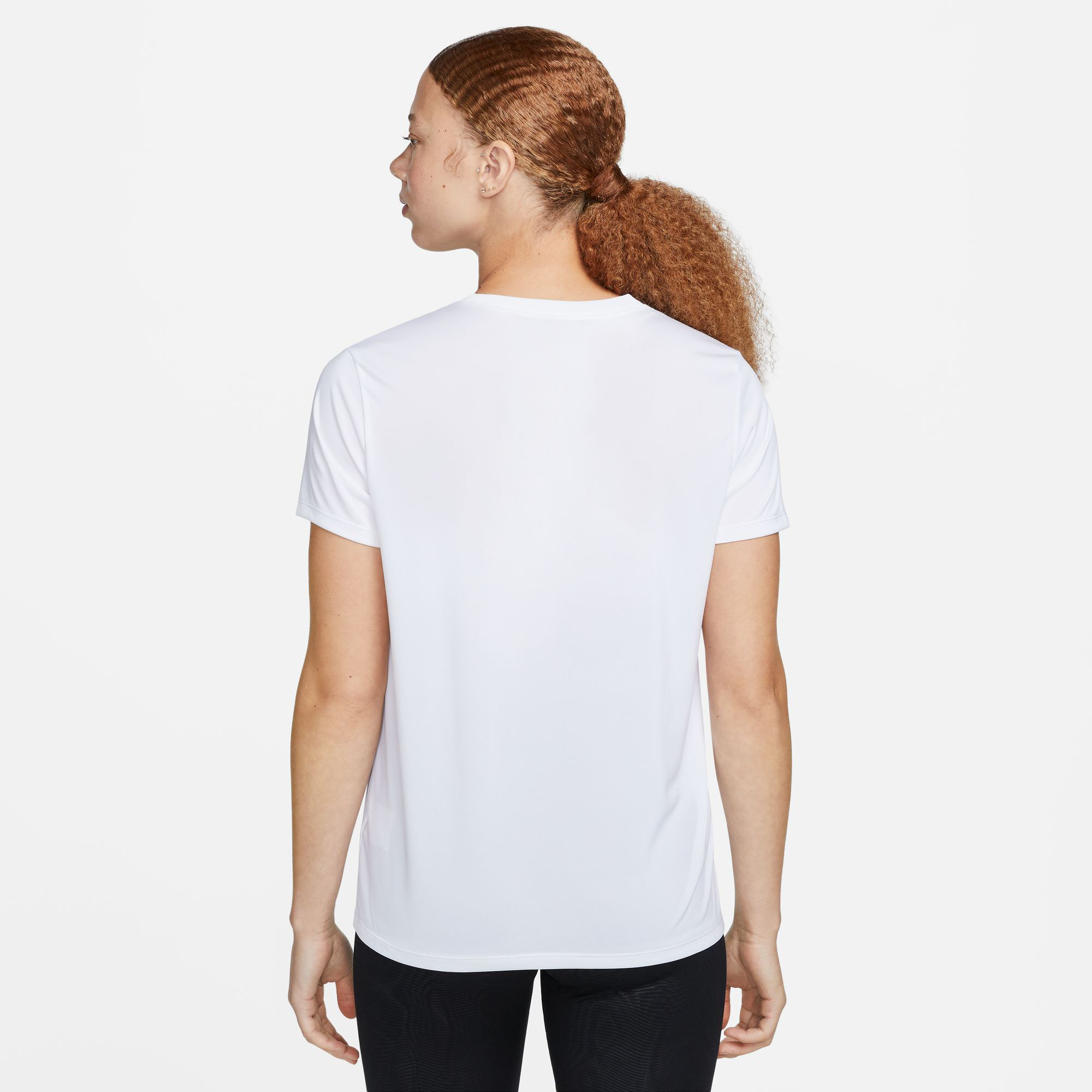Dri-Fit Regular T-Shirt Damen - Weiß