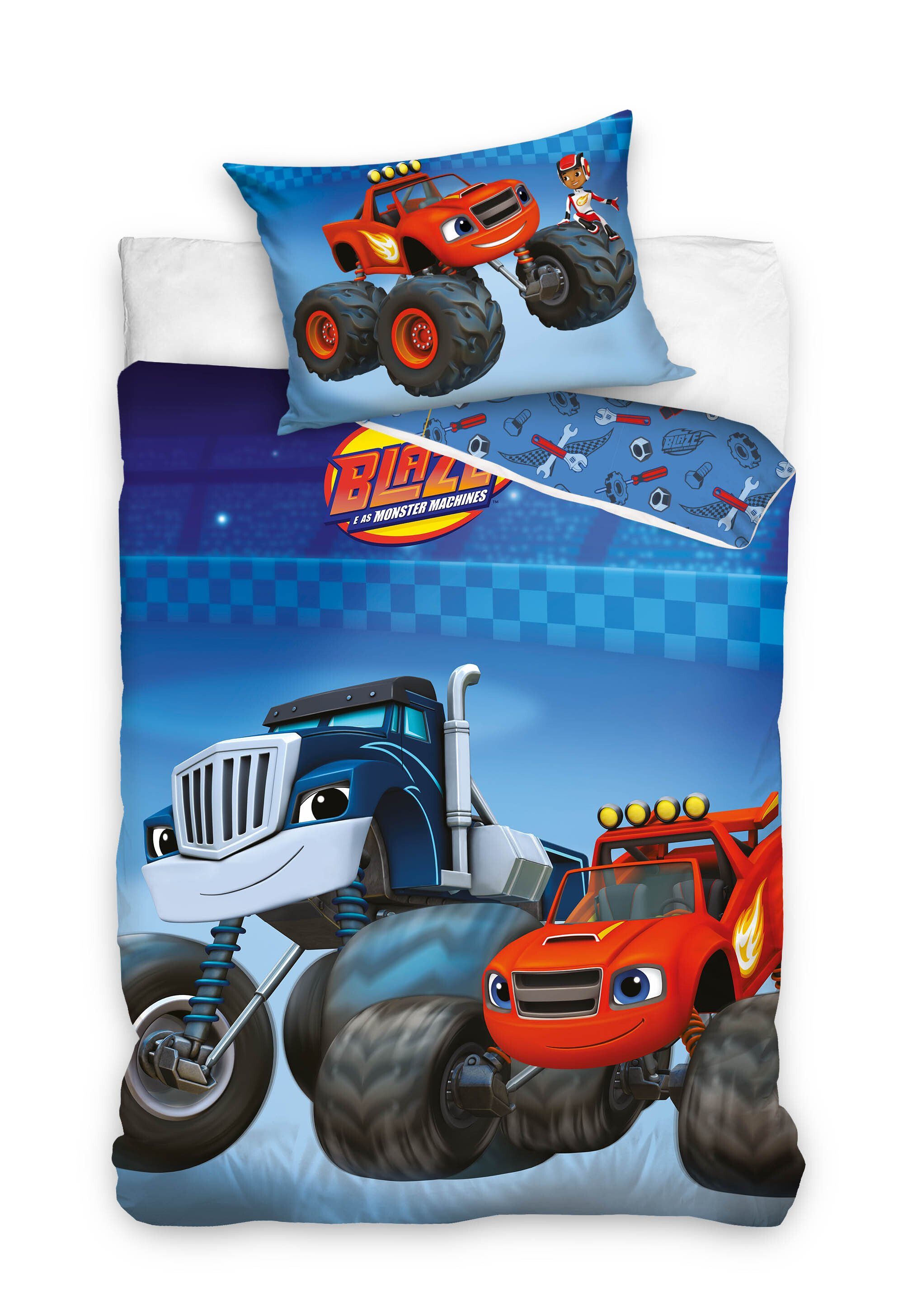 Babybettwäsche Blaze and the Monster Machines Babybettwäsche 100 x 135 cm, Carbotex