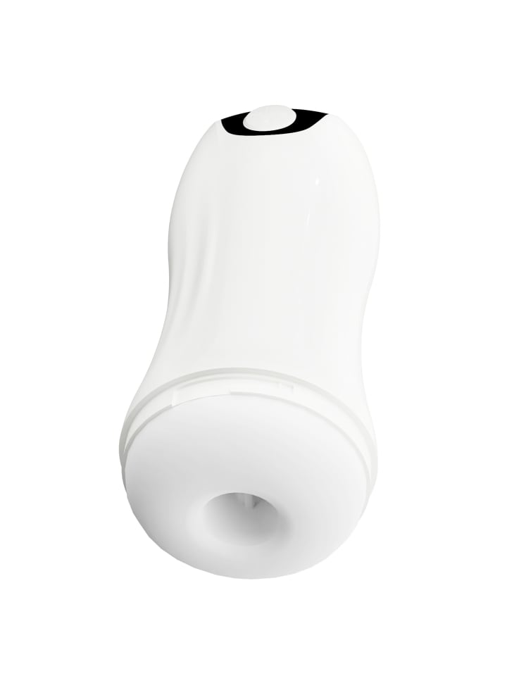 Stroker Masturbator Masturbator with 2 functions in weiß günstig kaufen 21 cm