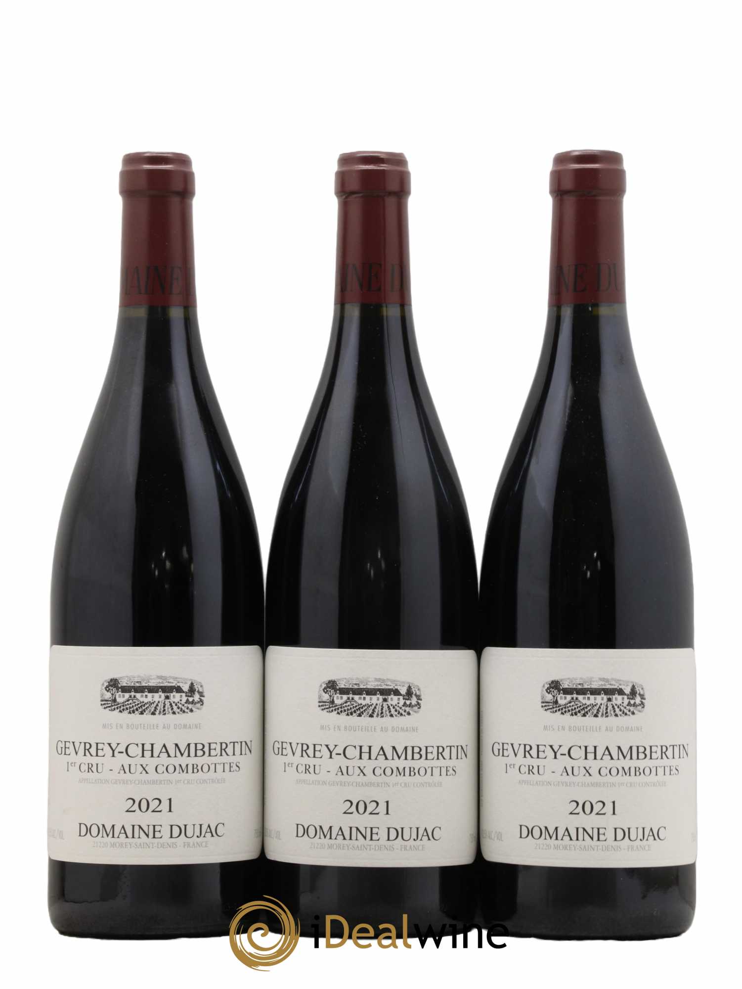 Gevrey-Chambertin 1er Cru Aux Combottes Dujac (Domaine)  2021 - Lot de 3 Bouteilles