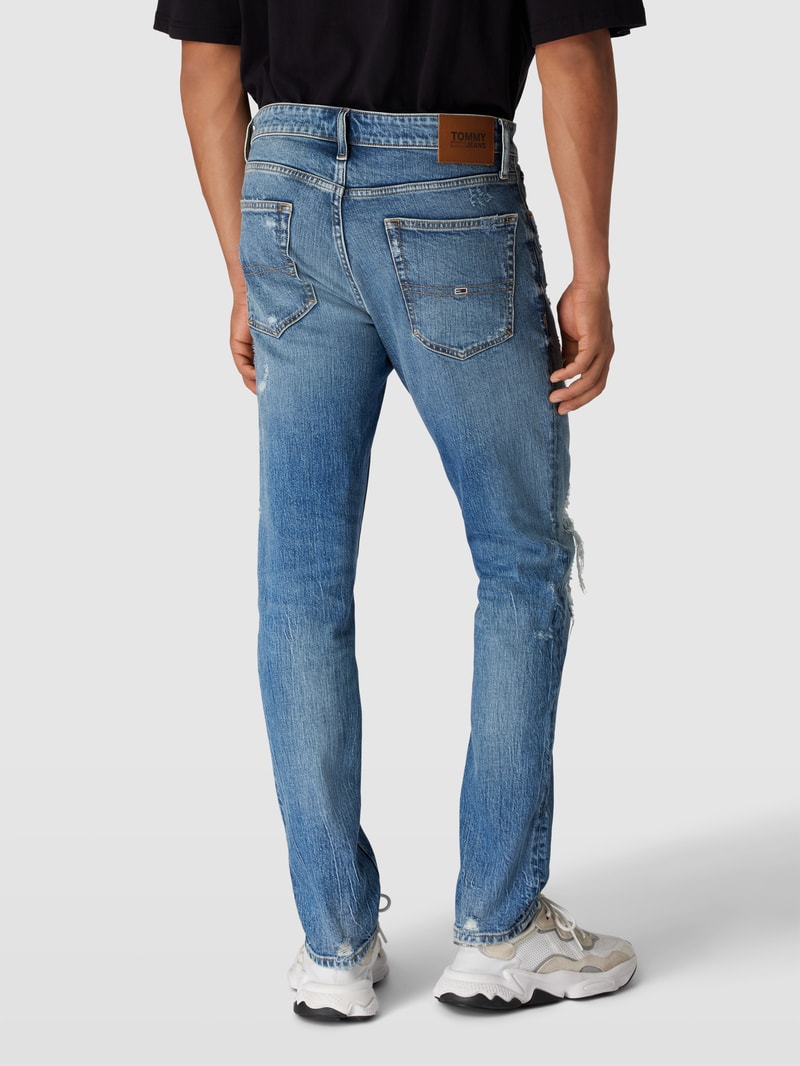 Slim Fit Jeans im 5-Pocket-Design Modell 'AUSTIN' in jeans