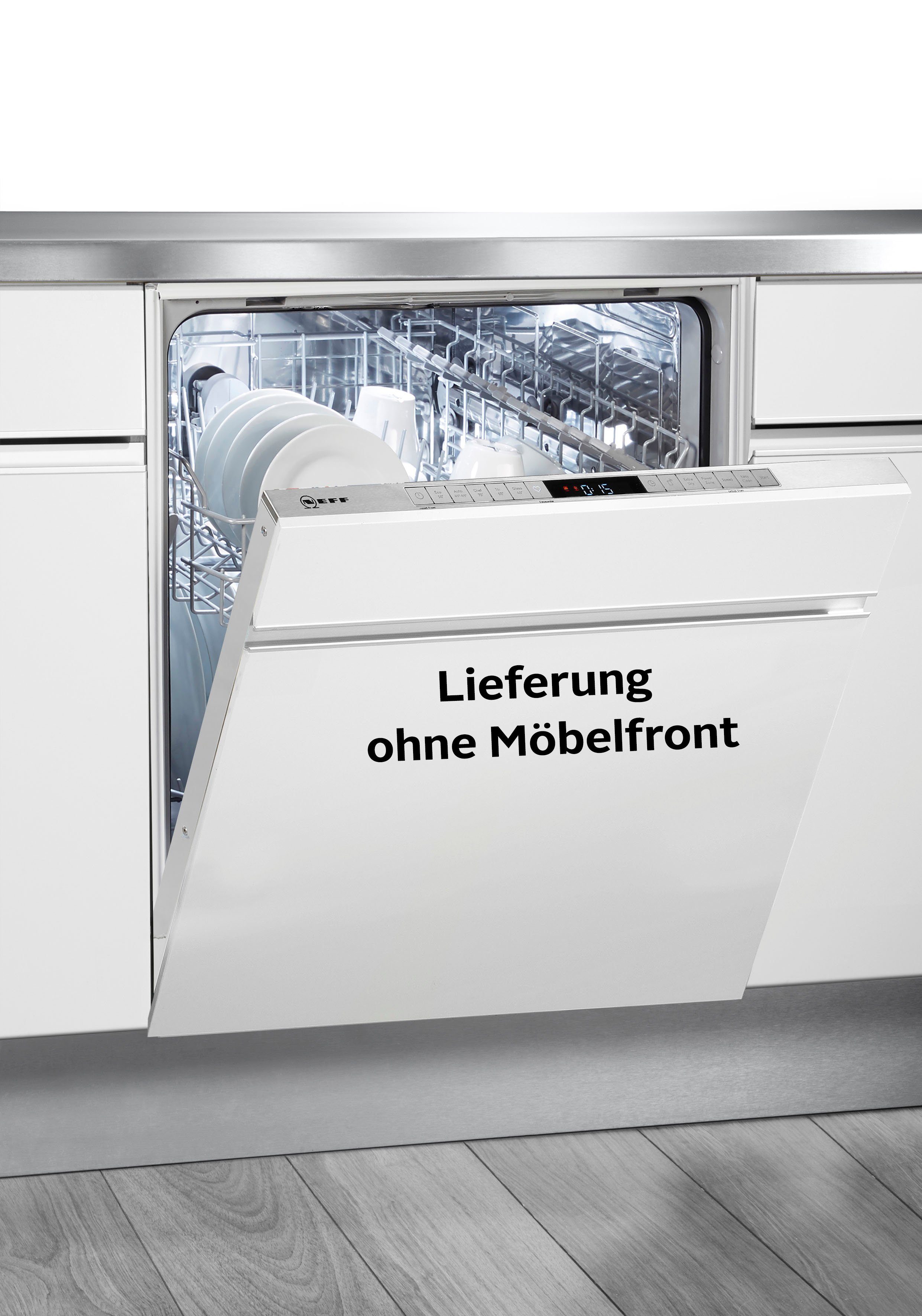NEFF vollintegrierbarer Geschirrspüler, S155ITX04E, 12 Maßgedecke