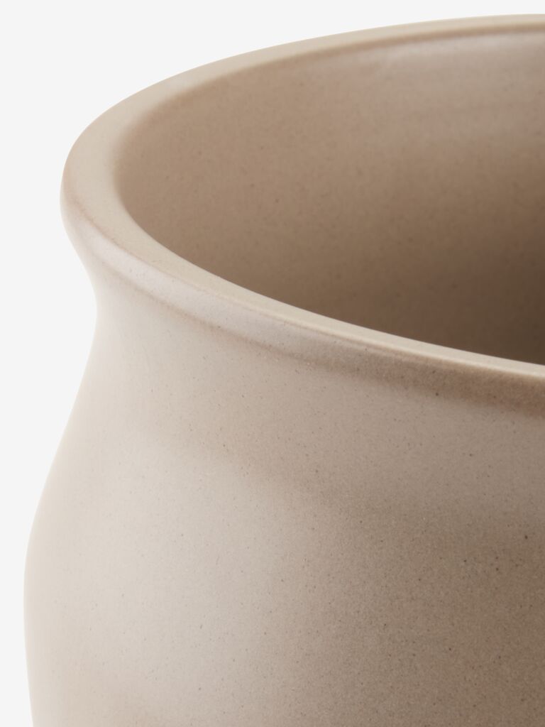 HARALDUR Vaso HARALDUR Ø20xH17cm cinza quente